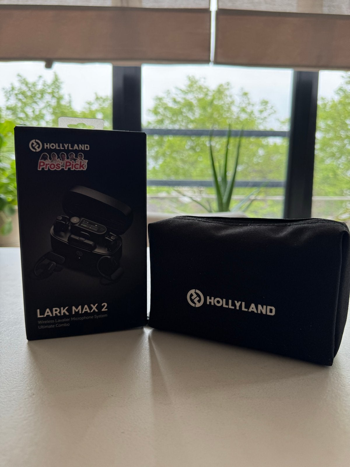 Hollyland Lark Max 2 Draadloos Microfoonsysteem, Overige merken, In-ear, Ophalen of Verzenden, Zo goed als nieuw