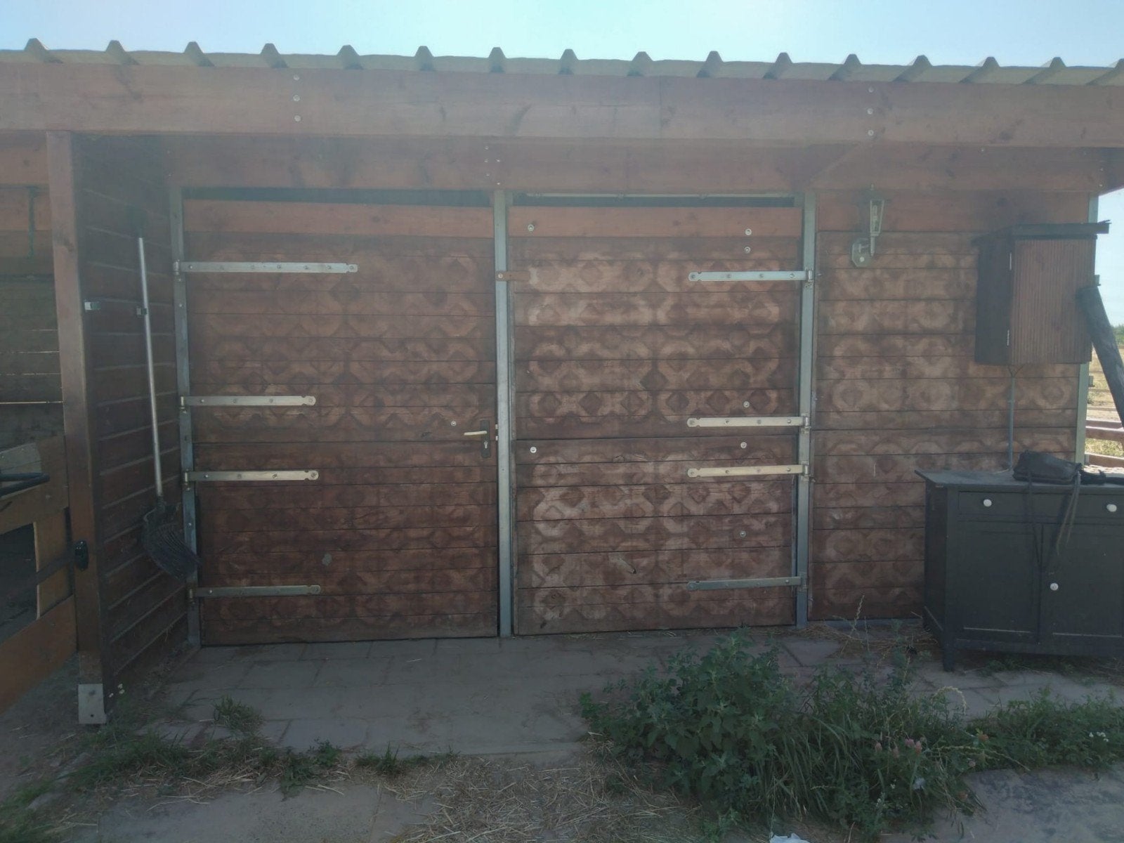 Schuilstal 9x3 meter voor paarden, Dieren en Toebehoren, Stalling en Weidegang