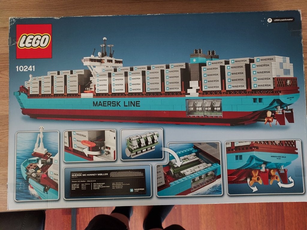LEGO Creator Expert Maersk Line Triple E 10241, Niet ingevuld, Niet ingevuld, Niet ingevuld