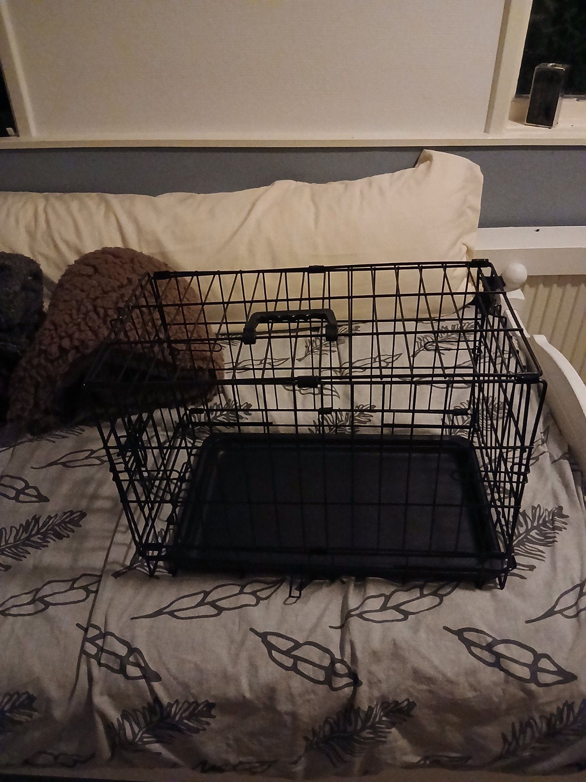 Bench 51x30x38 voor kleine pup bijv chihuahua, Dieren en Toebehoren, Ophalen, Zo goed als nieuw
