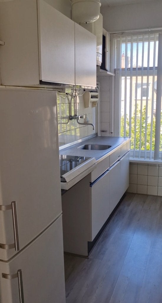 Gratis complete keuken, Ophalen, Gebruikt, Wit, Enkelwandige keuken