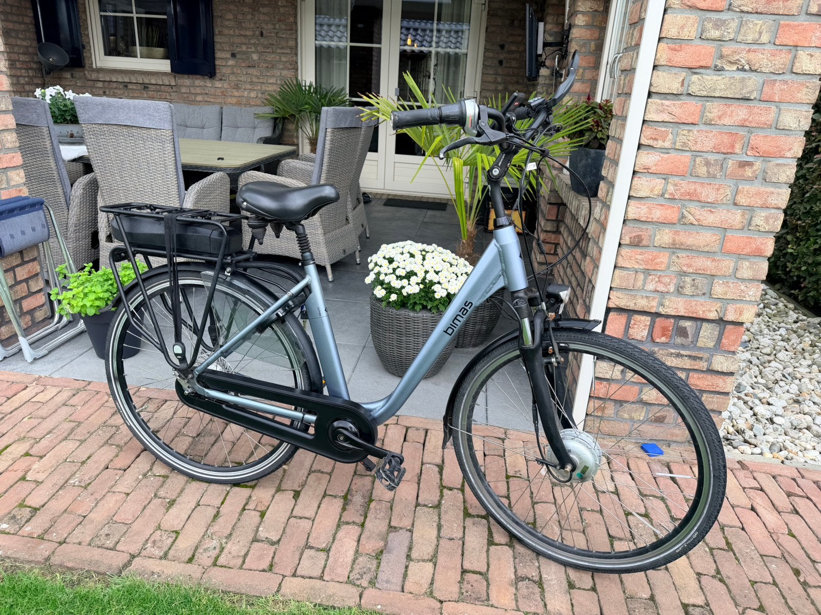 Bimas ecity 7.1 elektrische damesfiets lage instap  e-bike, Ophalen