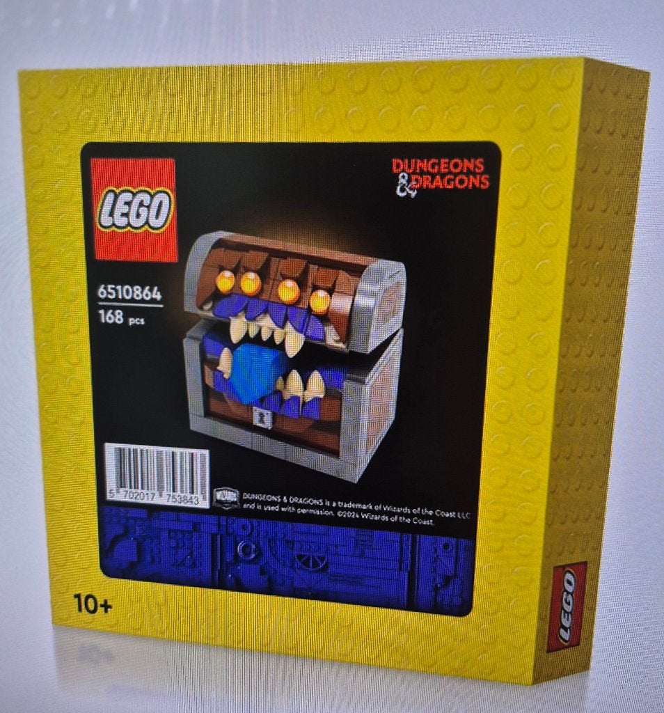 LEGO (5008325) Dungeons & Dragons Mimic-dobbelsteendoos, Ophalen of Verzenden, Nieuw