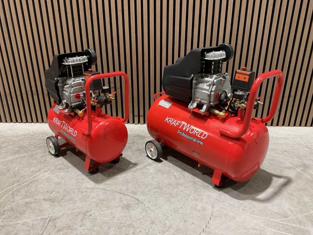 50/25 Liter luchtcompressor 1400W - 8 bar kraftworld‼️, Ophalen, 6 tot 10 bar, Nieuw, 25 tot 100 liter