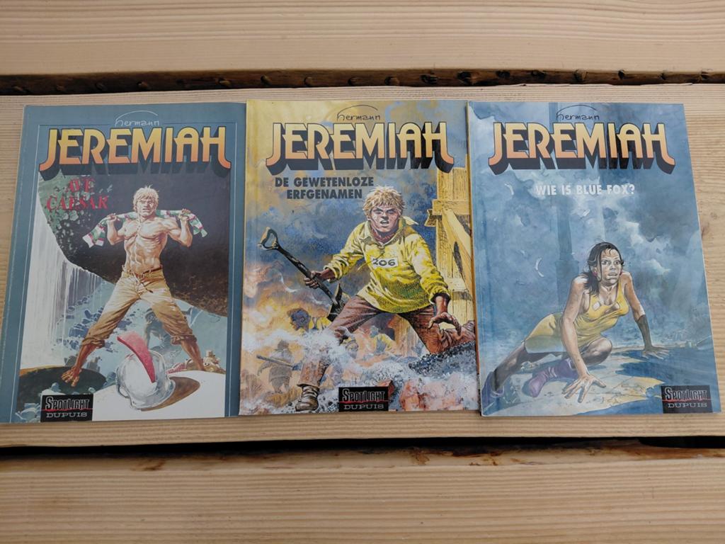 Jeremiah stripboeken - 3 delen, Boeken, Stripboeken, Meerdere stripboeken, Ophalen of Verzenden, Zo goed als nieuw, Hermann
