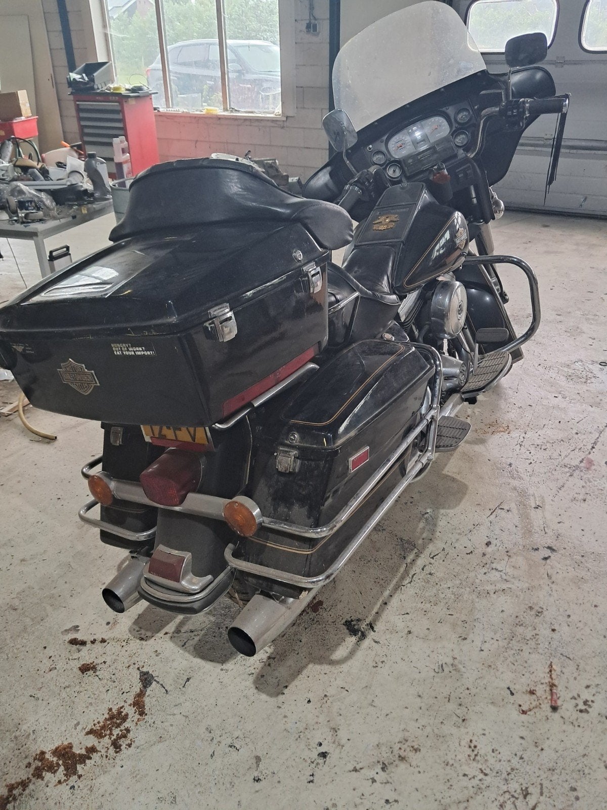 Harley-Davidson uit 1987 - Goede staat, loopt prima, Motoren, 2 cilinders, Motorrijbewijs A, Gebruikt, Particulier