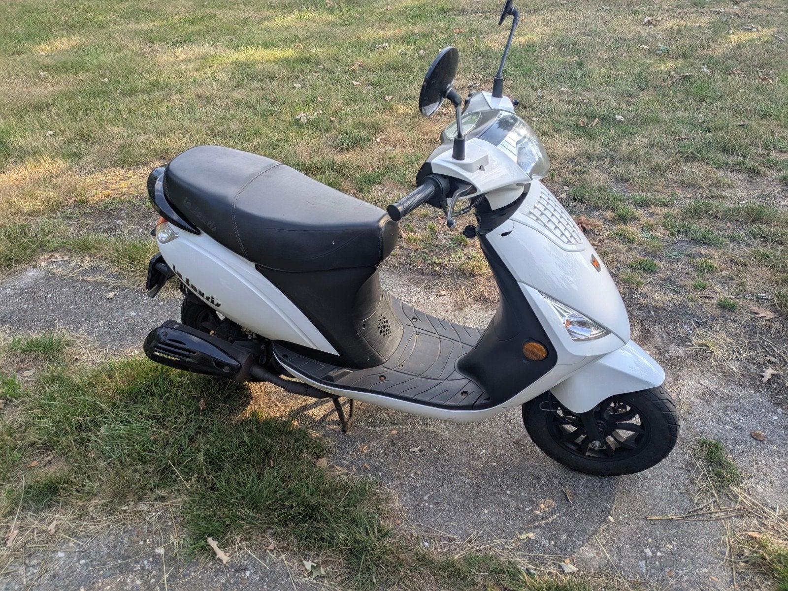 La Souris City Scooter - Wit, Gebruikt, Ophalen, Gebruikt, Maximaal 45 km/u, 0 versnellingen