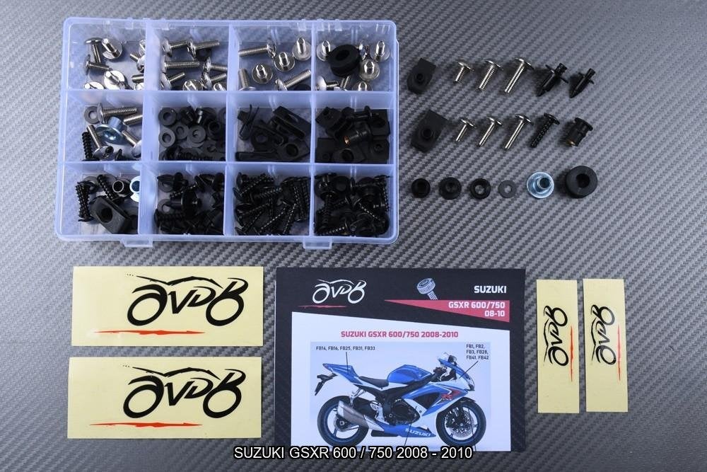 Kuip bouten set voor SUZUKI GSXR 600 750 2008 - 2010, Ophalen of Verzenden, Nieuw