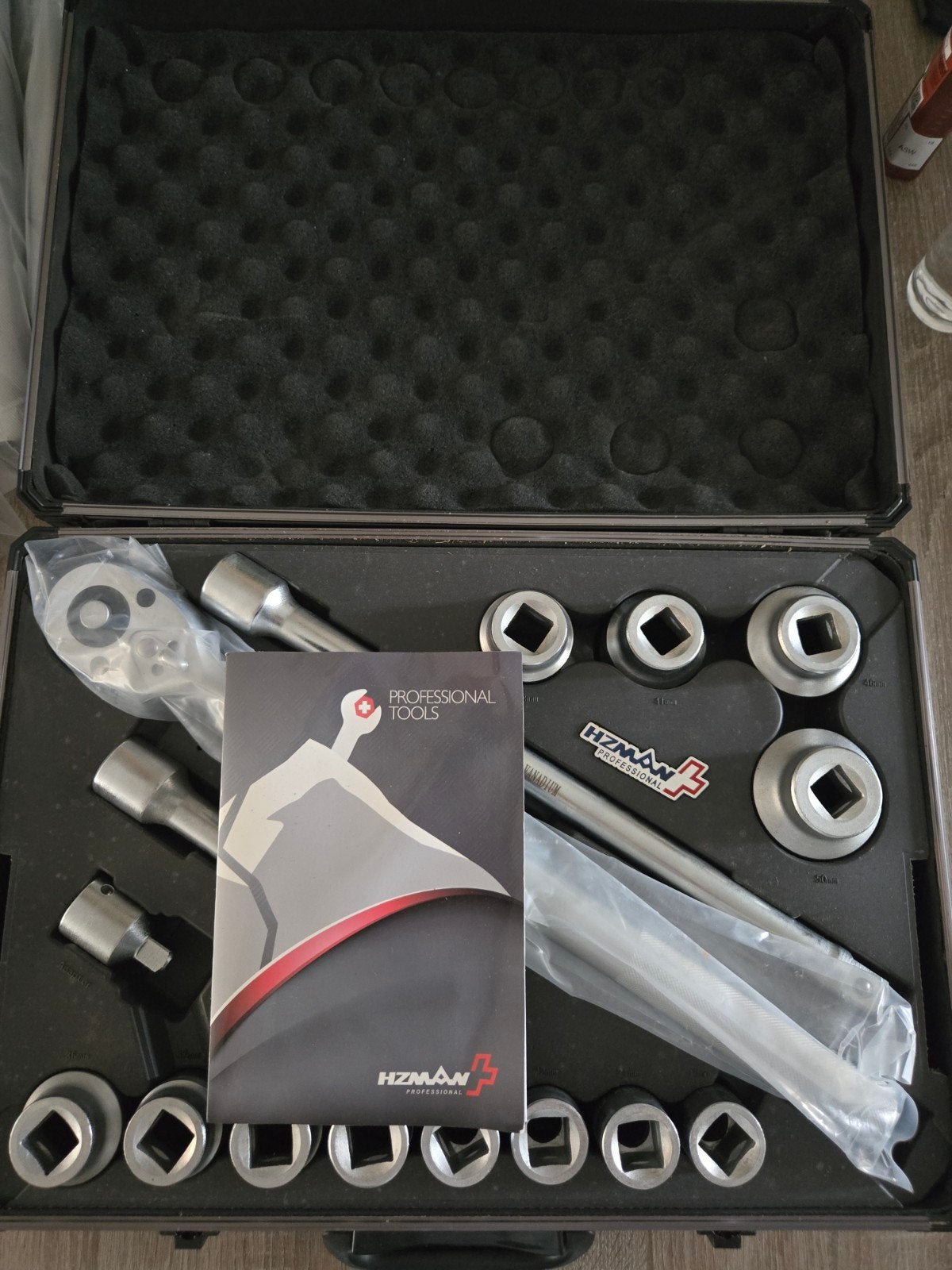 Professionele 3/4" Telescopische Ratel + Doppenset (Nieuw), Auto diversen, Autogereedschap, Ophalen of Verzenden, Nieuw