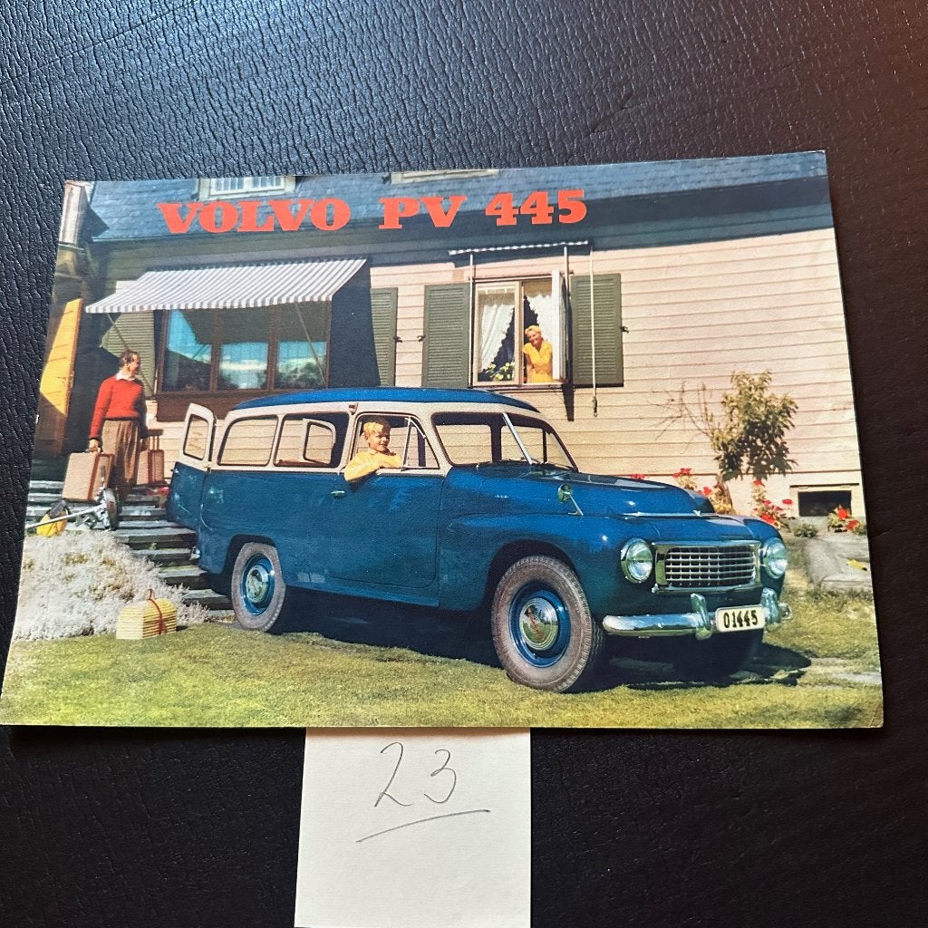 #23) VOLVO PV445 - 1957, Verzenden, Gelezen, Volvo