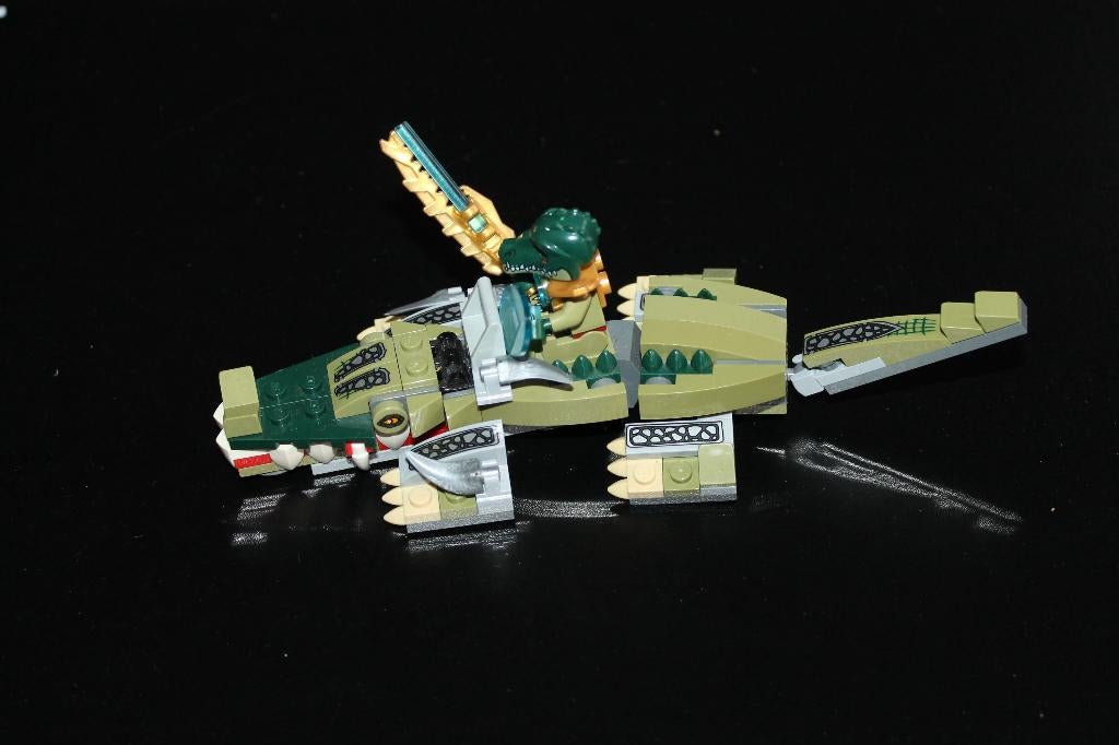lego chima legend of the beast krokodil 70126, Overige thema's, Lego, Ophalen of Verzenden, Zo goed als nieuw