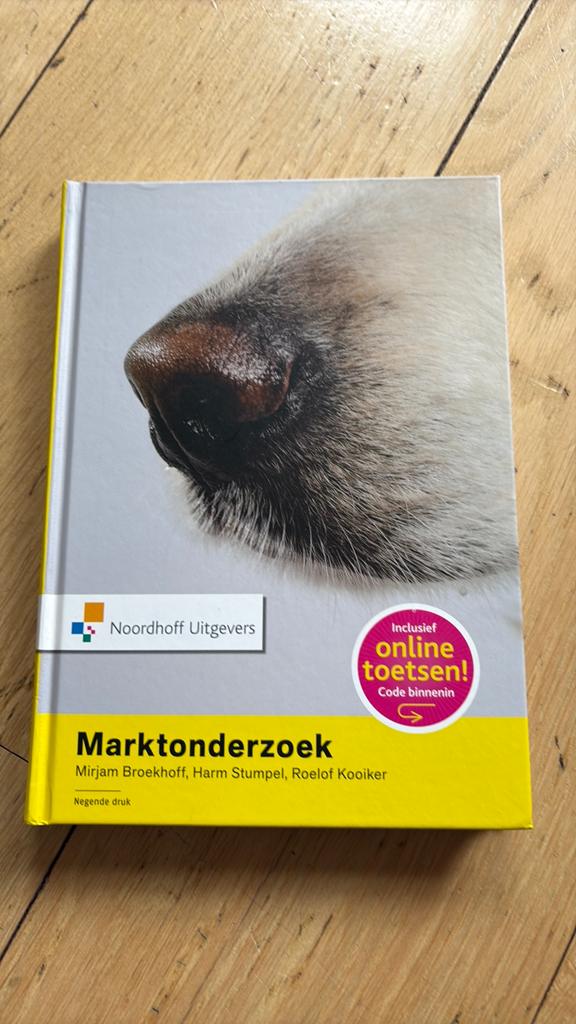 Mirjam Broekhoff - Marktonderzoek, Mirjam Broekhoff; Roelof Kooiker; Harm Stumpel, Ophalen of Verzenden, Management, Zo goed als nieuw