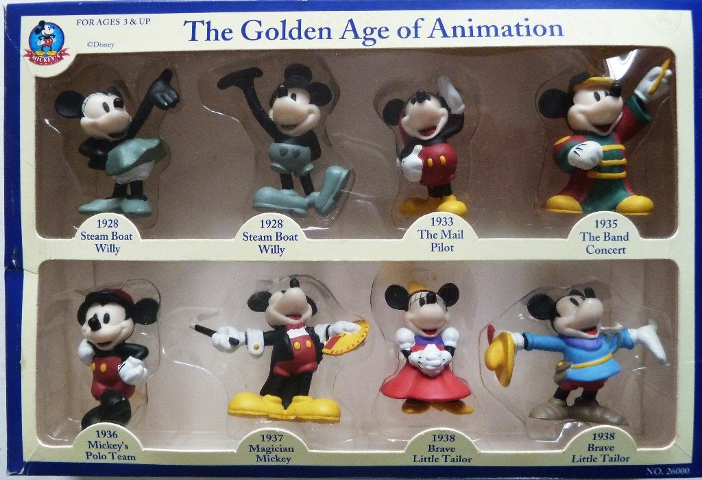 Mickey's World The Golden Age of Animation 2008 MIB, Verzamelen, Disney, Ophalen of Verzenden, Overige figuren, Zo goed als nieuw
