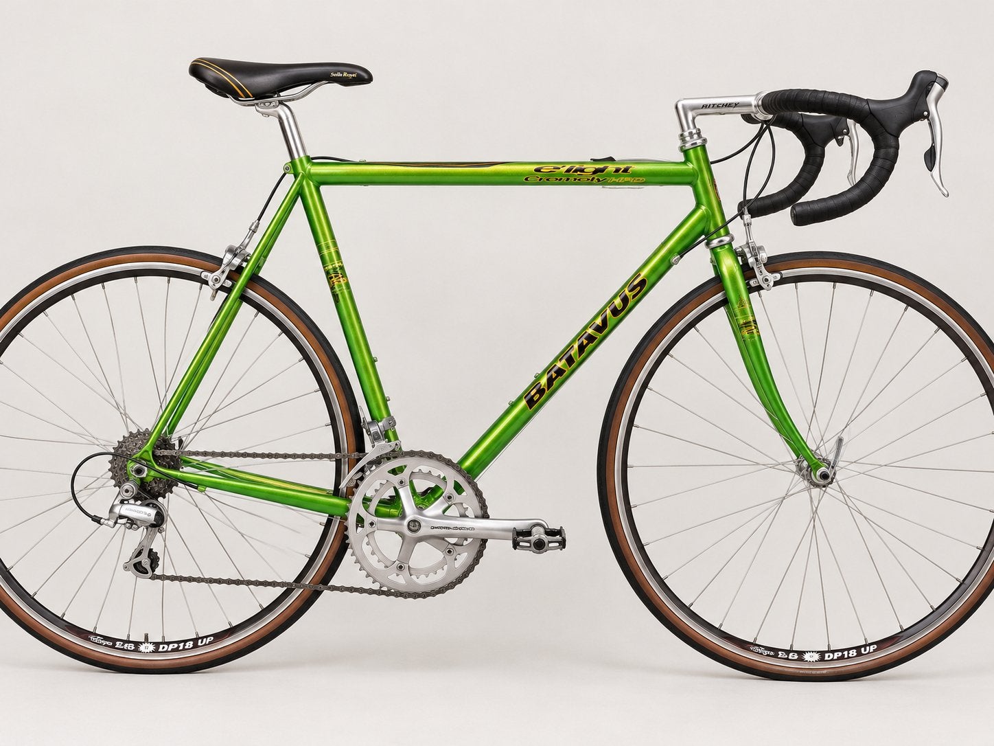 Batavus racefiets - Groen - Goede staat - Retro bike, Ophalen, 28 inch, Gebruikt, Velgrem