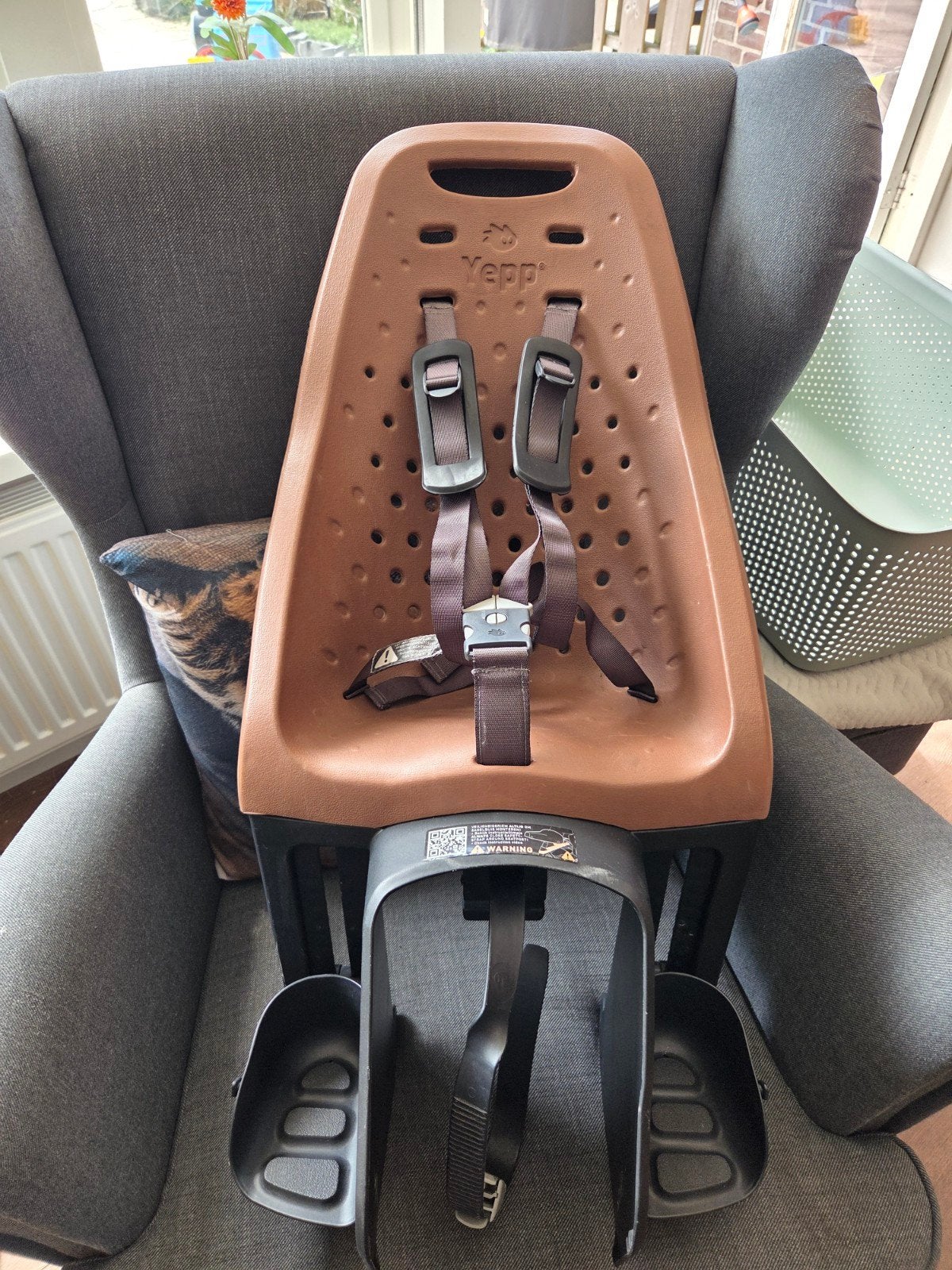 Yepp Achterzitje - Comfortabel en Veilig, Achterzitje, Yepp, Ophalen, 15 t/m 25 kg