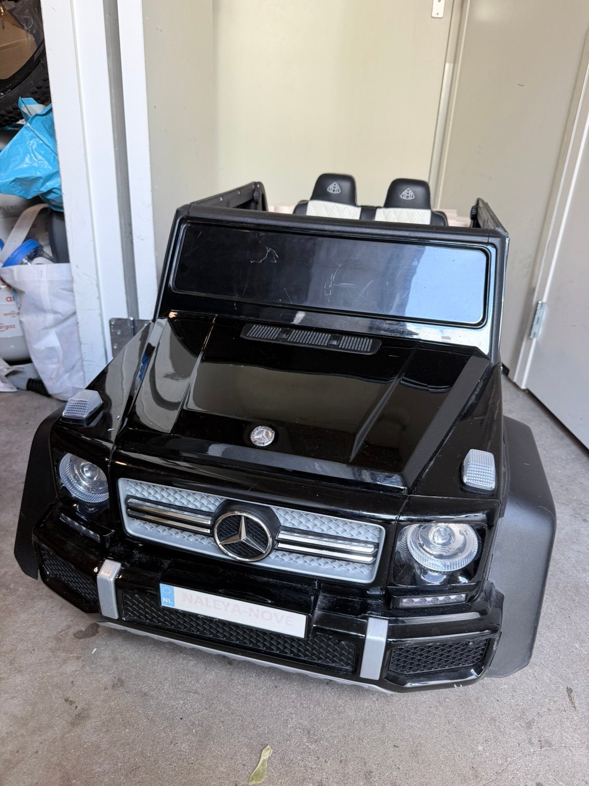 Electrische kinderauto Mercedes Maybach, Zo goed als nieuw