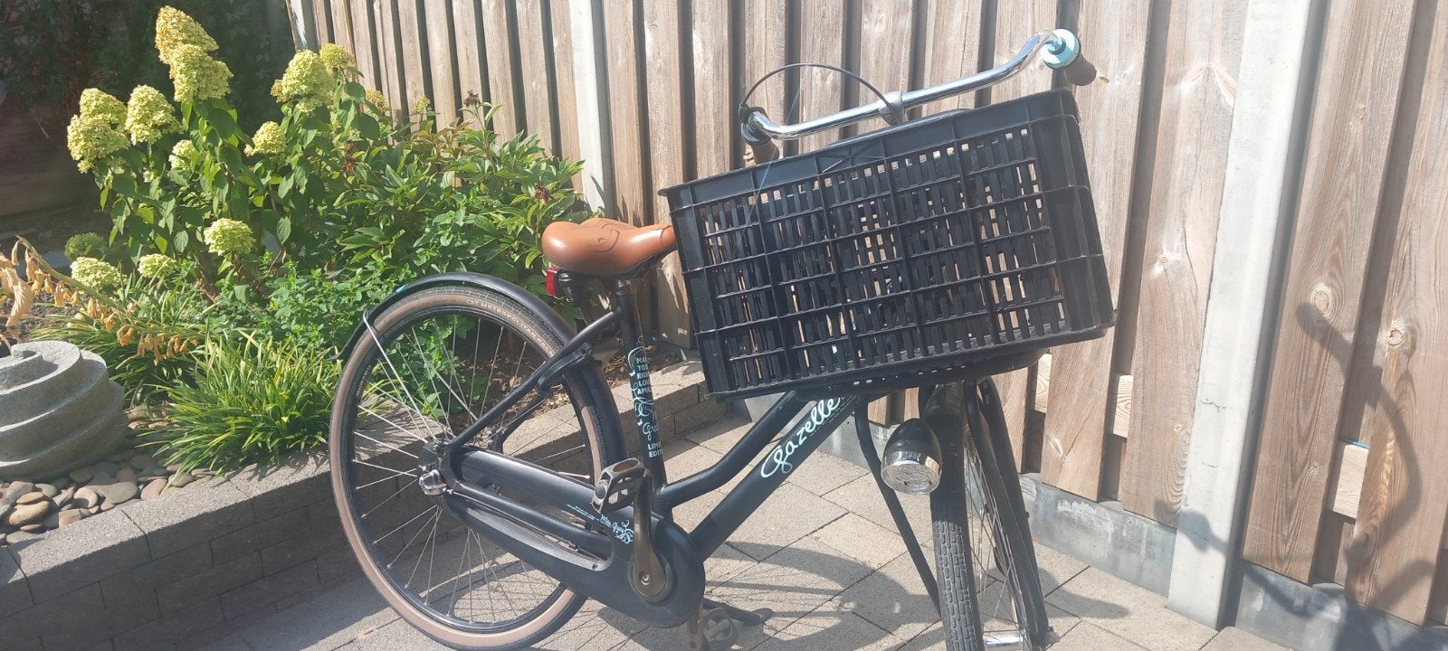 Gazelle Miss Grace fiets met mand, Ophalen, Gebruikt, Gazelle, Versnellingen