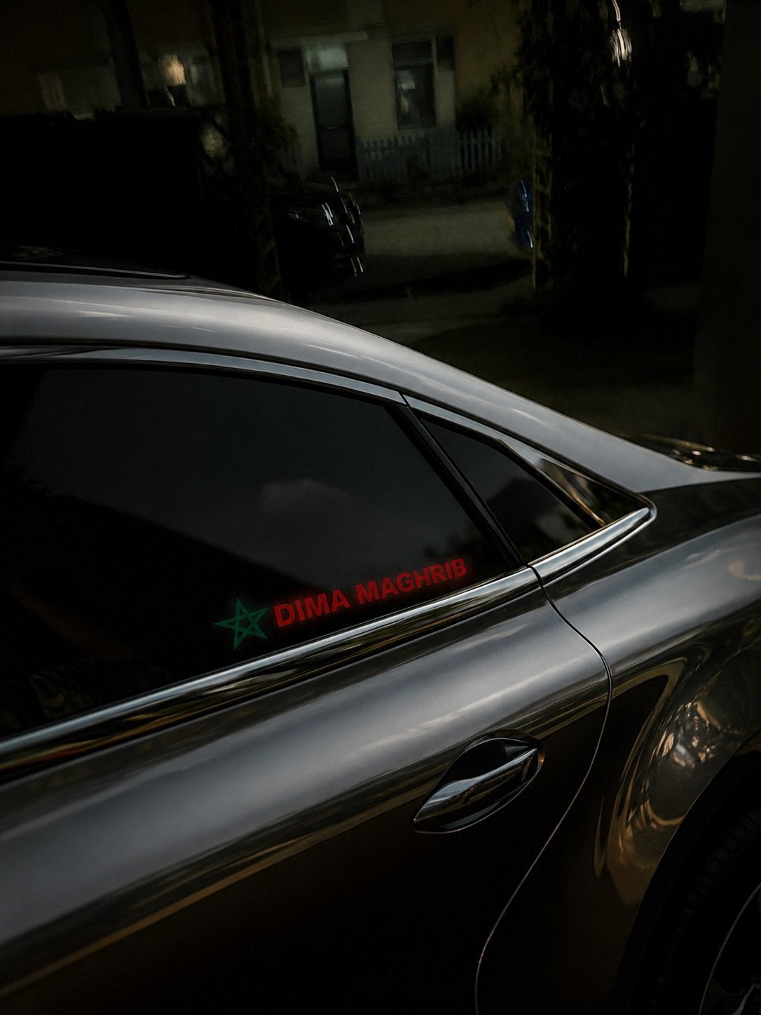 Dima Maghrib Autosticker marokko, Ophalen of Verzenden