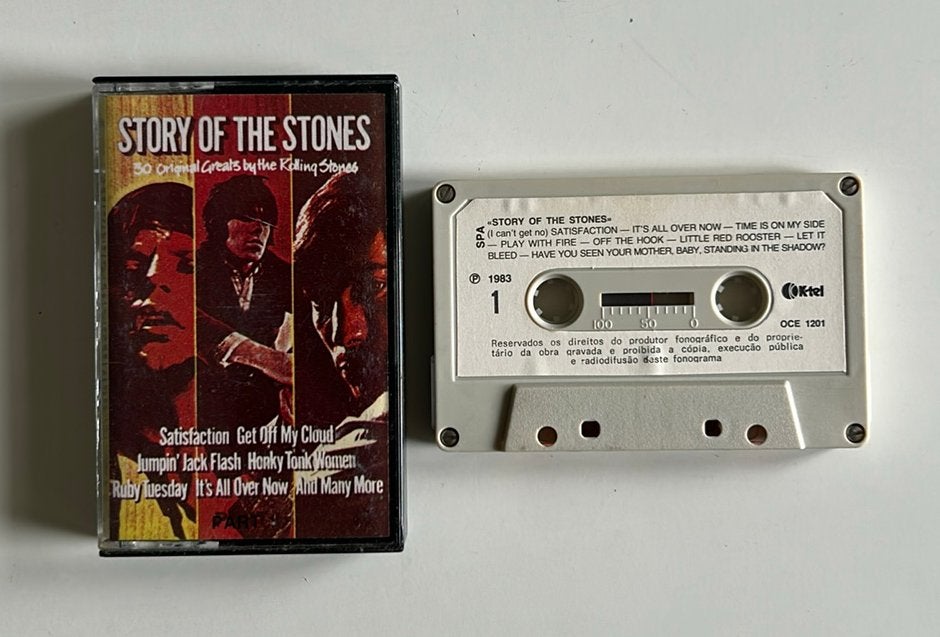 Cassette Rolling Stones Story Of, Ophalen of Verzenden, Zo goed als nieuw, Rock en Metal, 1 bandje