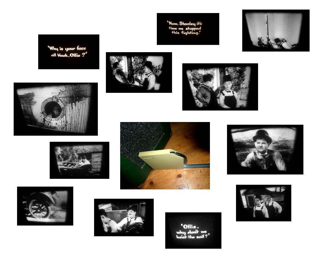 8mm film Laurel & Hardy - Towed in a Hole - 1948 - silent, Ophalen of Verzenden, 8mm film