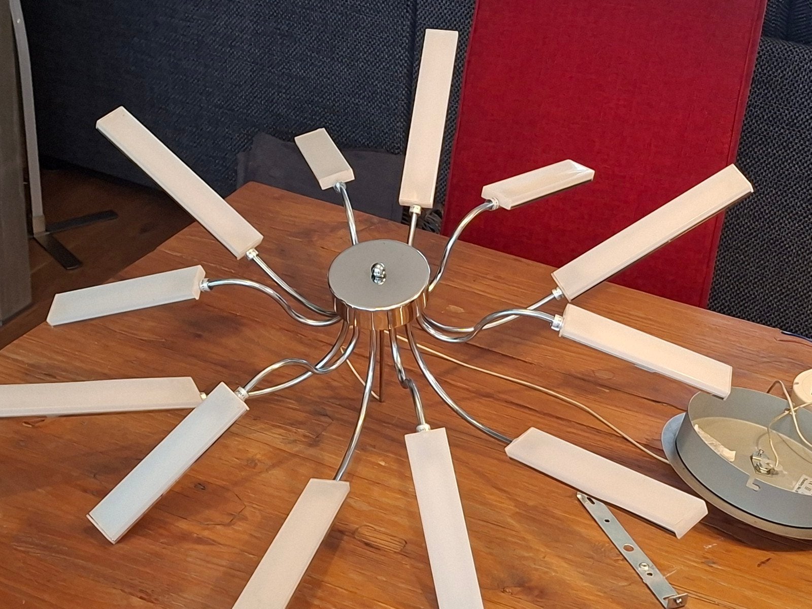led hanglamp, Ophalen