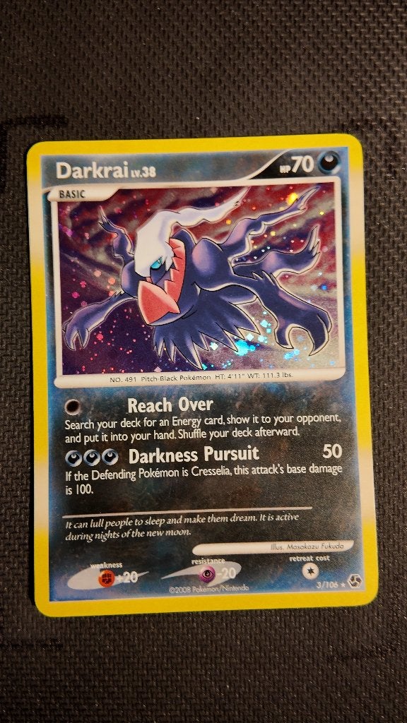 Darkrai 3 Great Encounters | Pokemon kaart, Ophalen, Zo goed als nieuw, Losse kaart, Foil