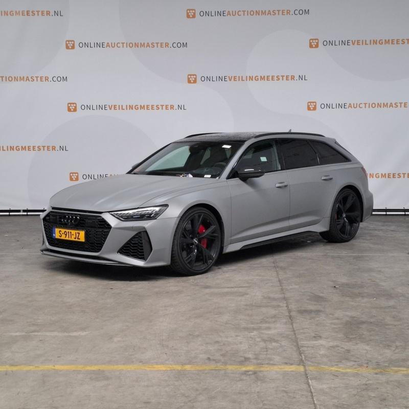 Personenauto Audi, A6 Avant, RS 6 TFSI quattro, 2021, Auto's, Audi, Bedrijf, RS6, 360° camera, 4x4, ABS, Achteruitrijcamera, Airbags