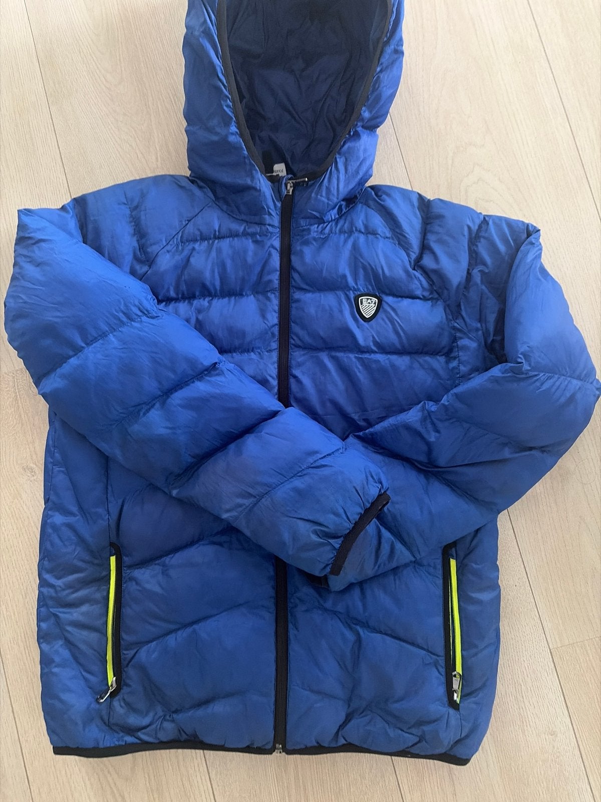 Jongens winter puffer jas - armani, Verzenden, Gebruikt, Jongen, Jas