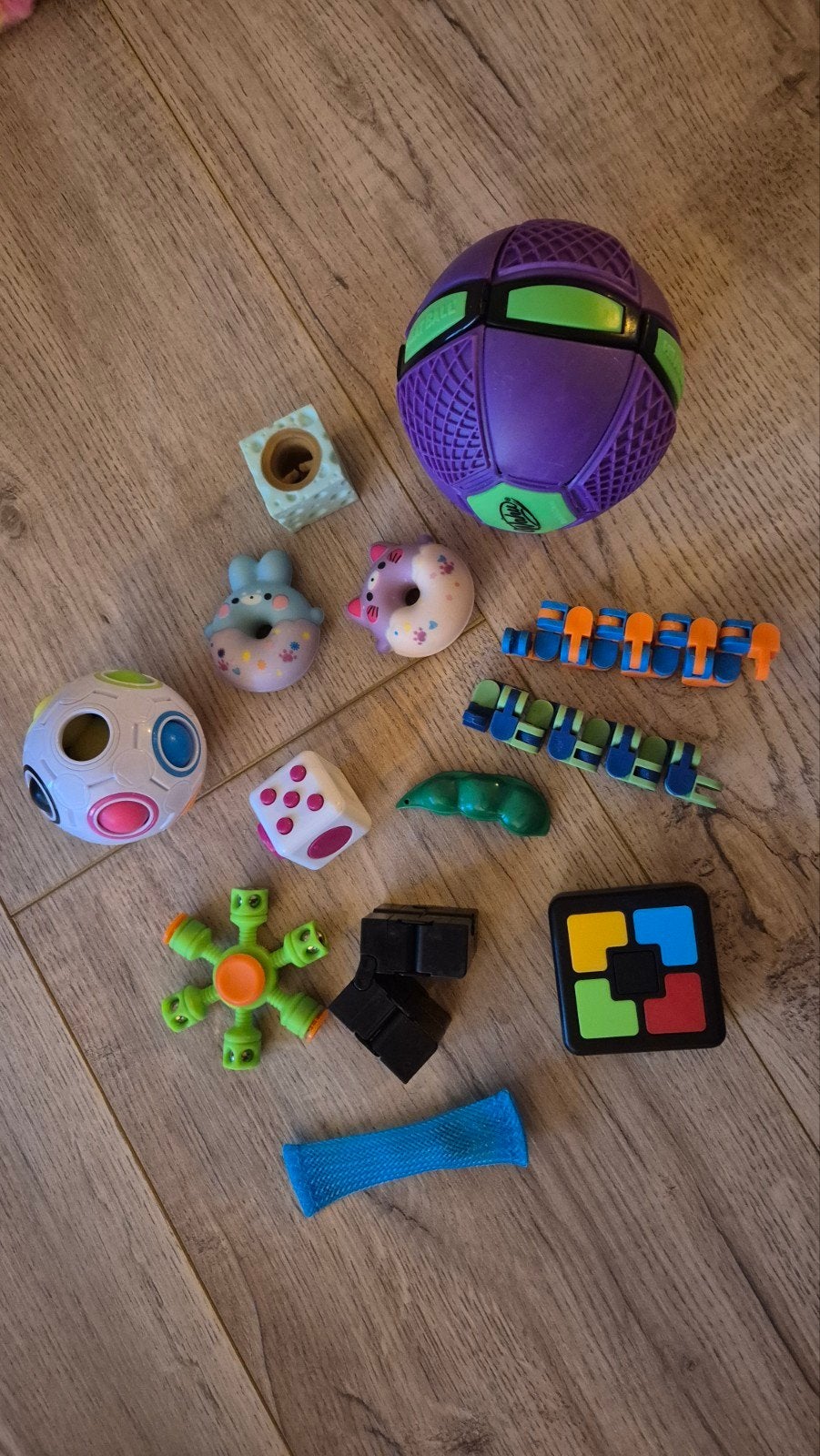 Grote collectie fidget toys en stressballen, Ophalen, Gebruikt, Jongen of Meisje