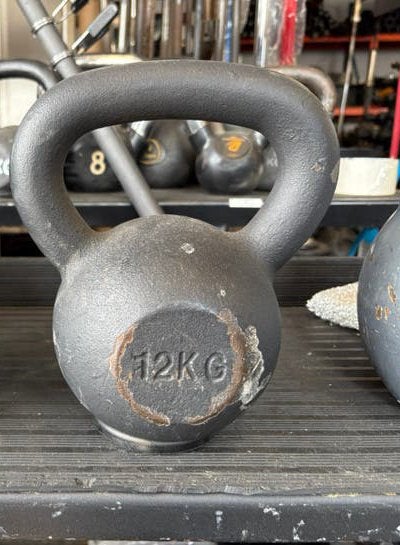 Kettlebell 12 kg gewicht, Gebruikt, Gewichten, Ophalen of Verzenden, 12 kg
