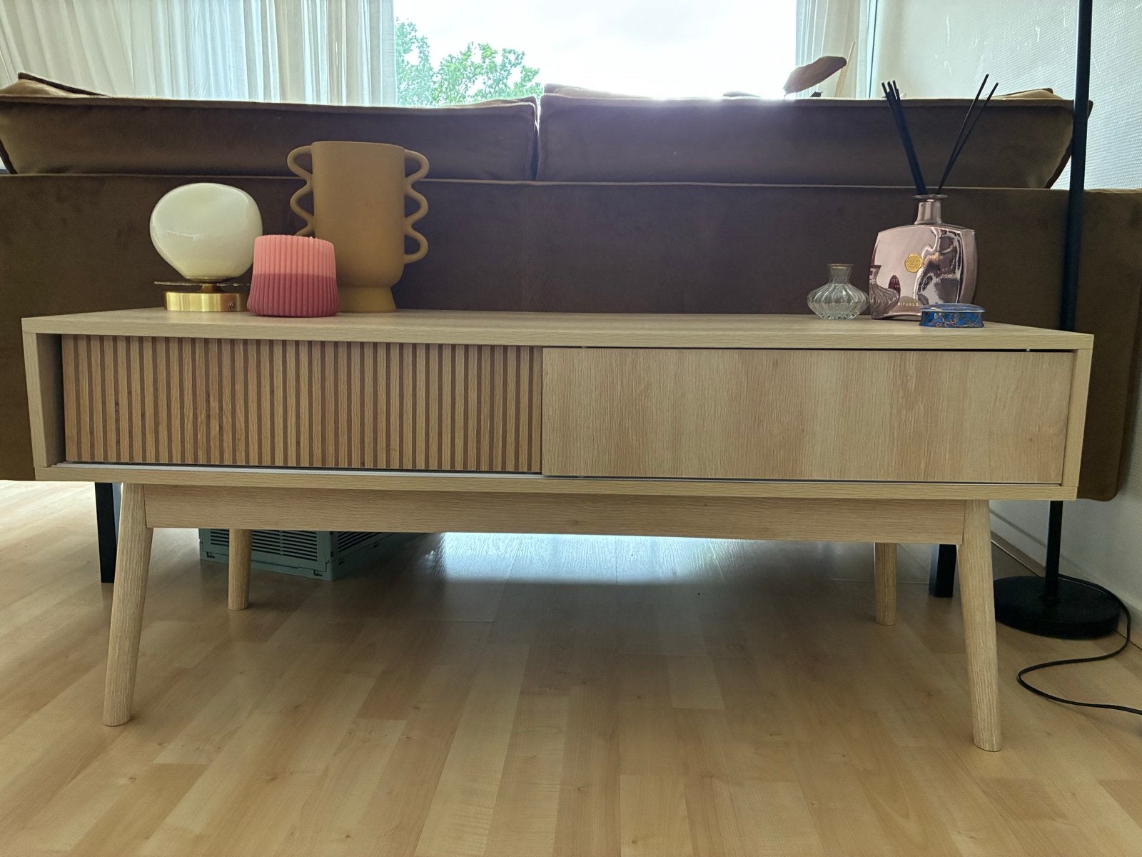 TV-meubel van Sweeek - 115x40x49cm - Lichte beschadiging, Huis en Inrichting, Ophalen, Gebruikt, 100 tot 150 cm, Minder dan 100 cm
