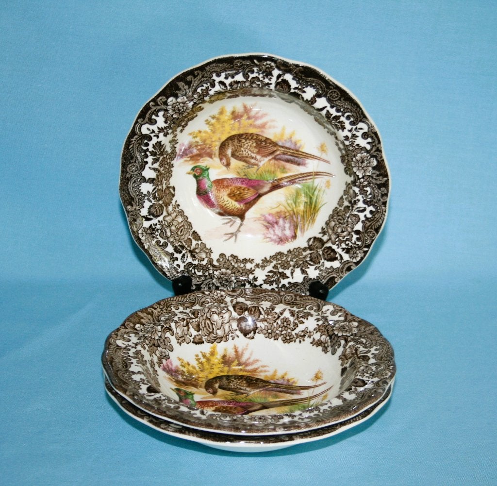 Royal Worcester Palissy " Game Series " Fruitbord, Royal Worcester, Vintage, NVT, Ophalen of Verzenden