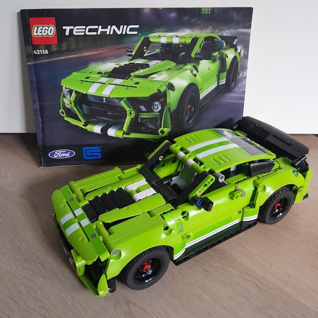 LEGO Technic Ford Mustang Shelby GT500 42138-mist onderdelen, Ophalen, Lego, Zo goed als nieuw, Technic