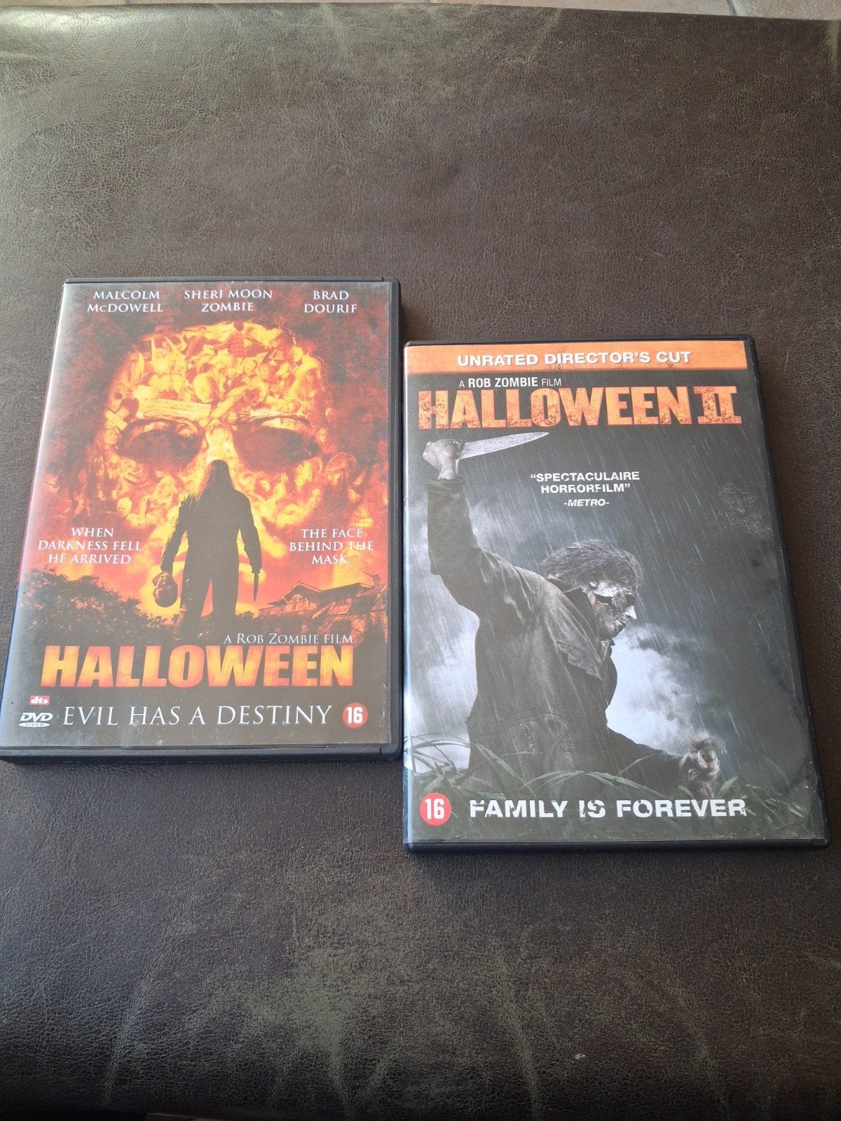 Halloween 1 & 2 (Rob Zombie) - Horror DVD Boxset, Ophalen, Vanaf 16 jaar, Inclusief doosje, Gebruikt