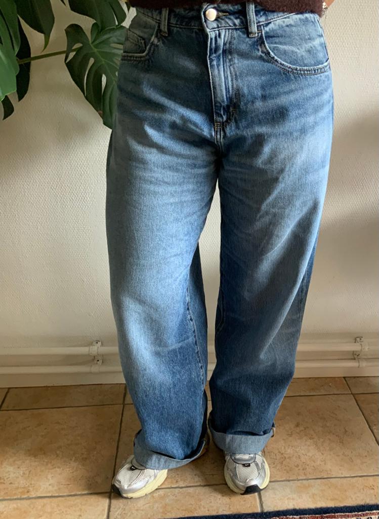 ICON DENIM WIDE jeans maat 26, Ophalen of Verzenden, Zo goed als nieuw, Blauw, W27 (confectie 34) of kleiner