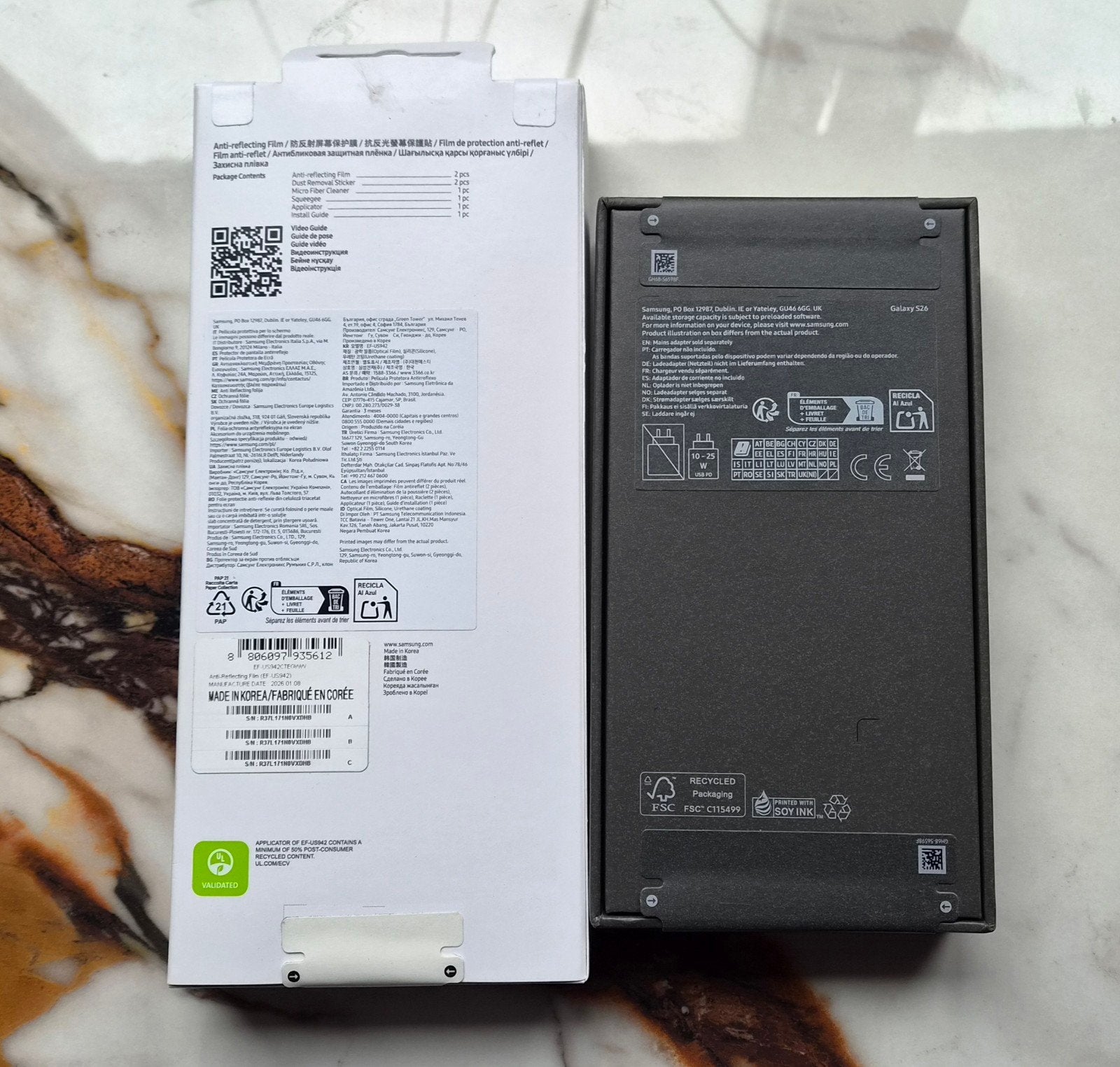 Samsung Galaxy S26, 512GB zwart, Telecommunicatie, Mobiele telefoons | Batterijen en Accu's, Ophalen, Nieuw, Samsung