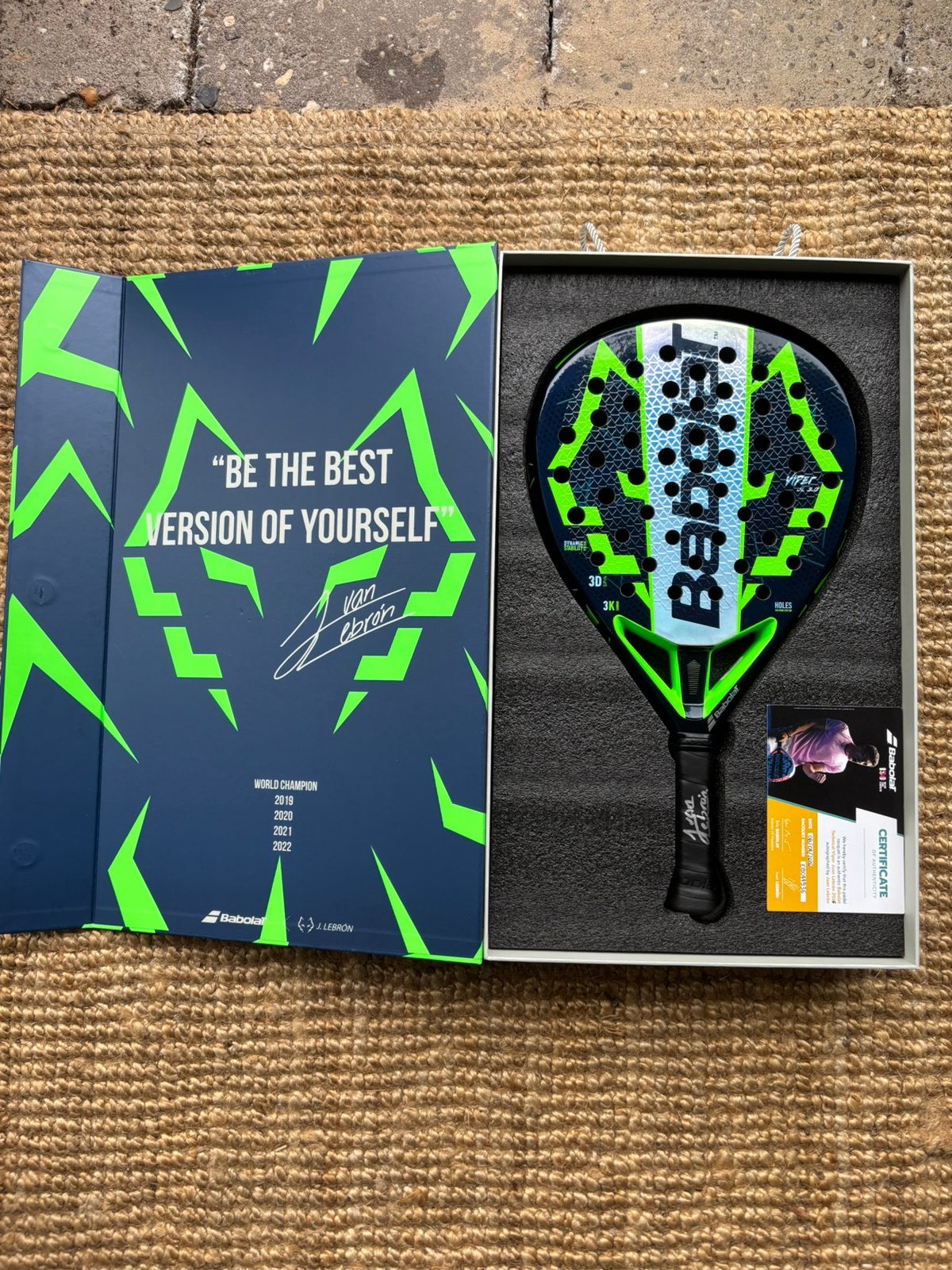 Padelracket gesigneerd Technical Viper ‘26 Lebron, Sport en Fitness, Padel, Ophalen of Verzenden, Nieuw, Padelracket