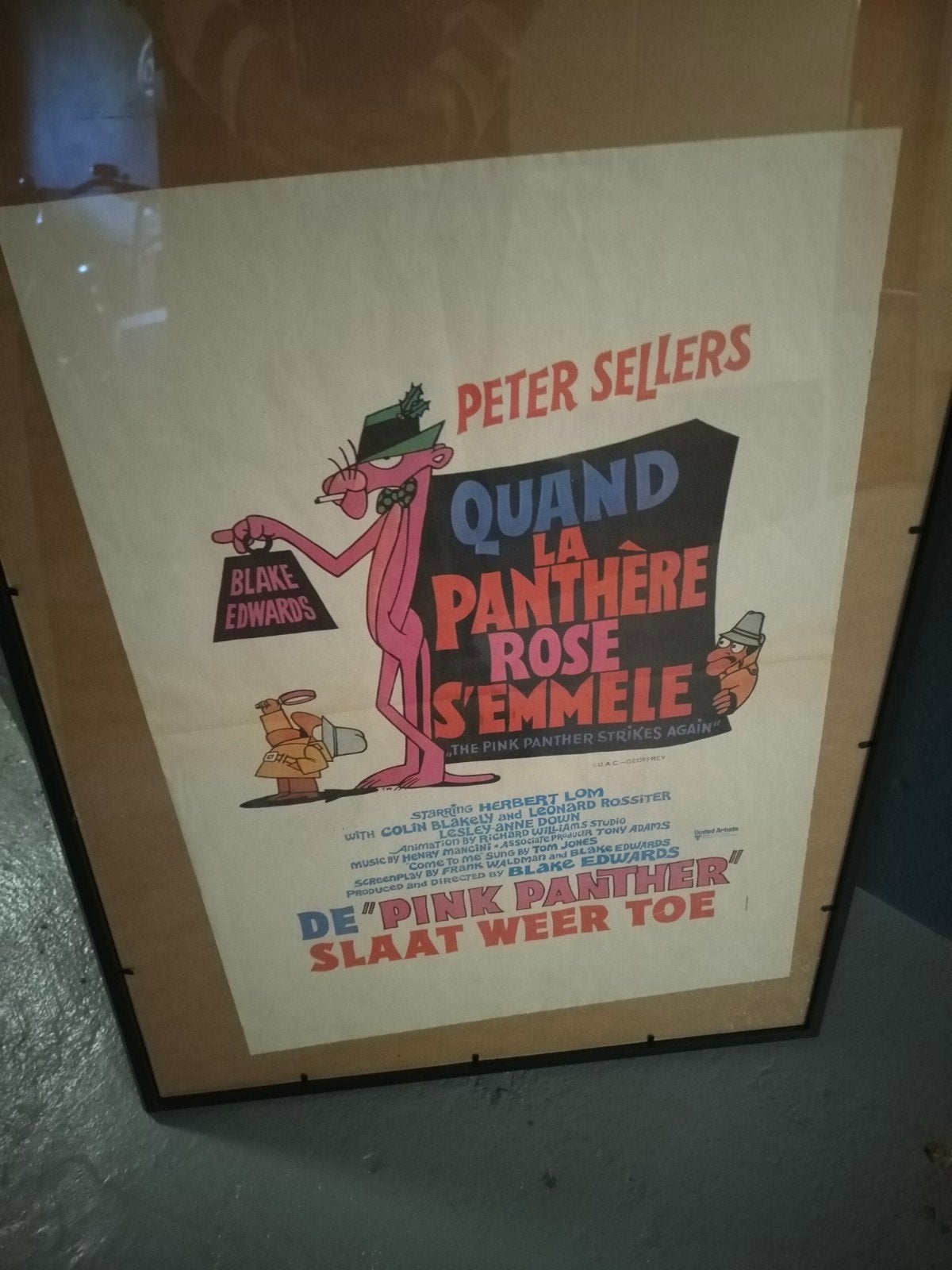 Originele Pink Panther posters, Ophalen of Verzenden