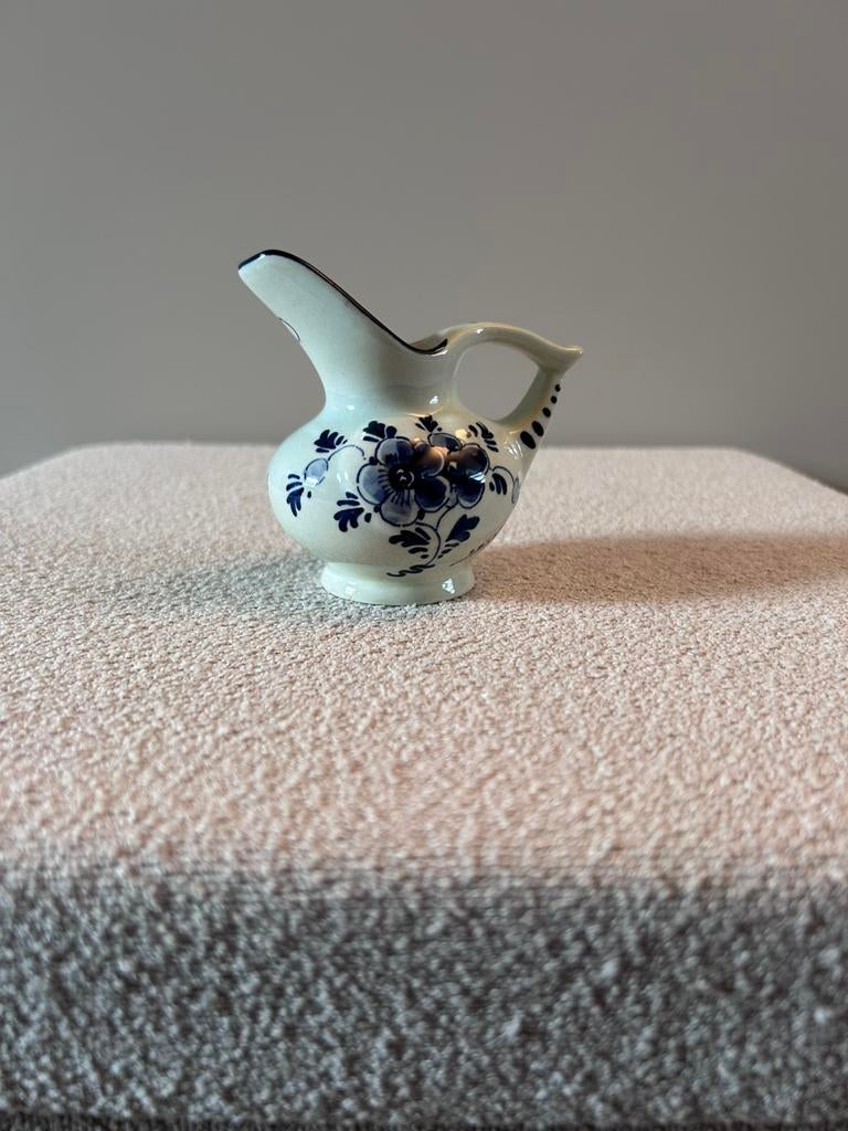 Klein maar o zo charmant! Delfts blauw mini kannetje, Antiek en Kunst, Ophalen of Verzenden
