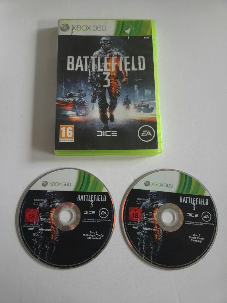 Xbox 360 - Battlefield 3  - 12321, Spelcomputers en Games, Shooter, 1 speler, Ophalen of Verzenden, Zo goed als nieuw