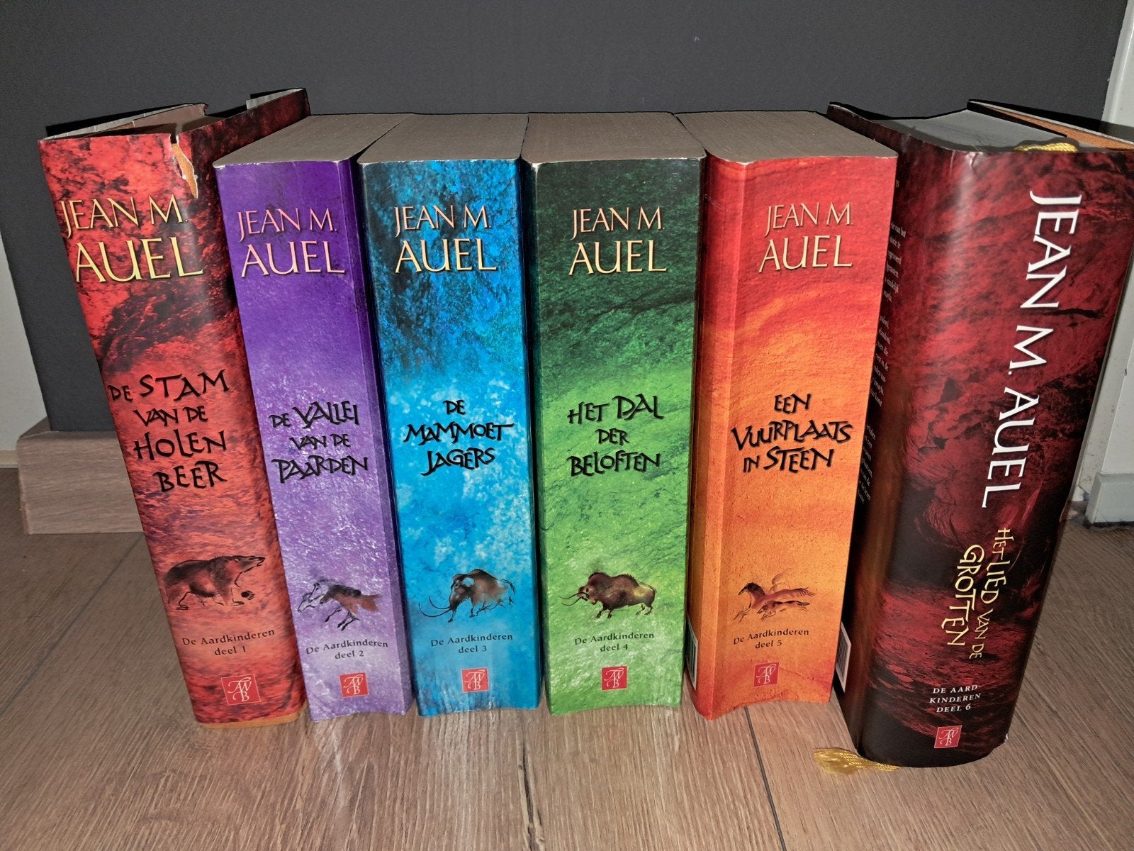 De Aardkinderen deel 1 t/m 6  Jean M. Auel, Boeken, Ophalen of Verzenden