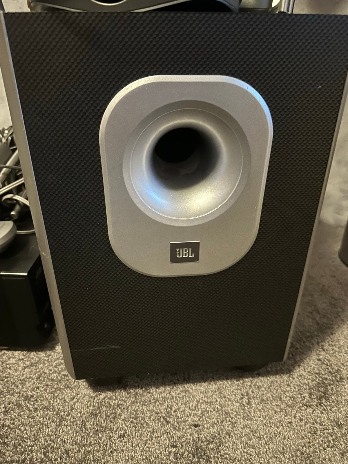 JBL Speakerset met JVC Receiver en Afstandsbediening, Gebruikt, JBL, Ophalen of Verzenden, Afstandsbediening