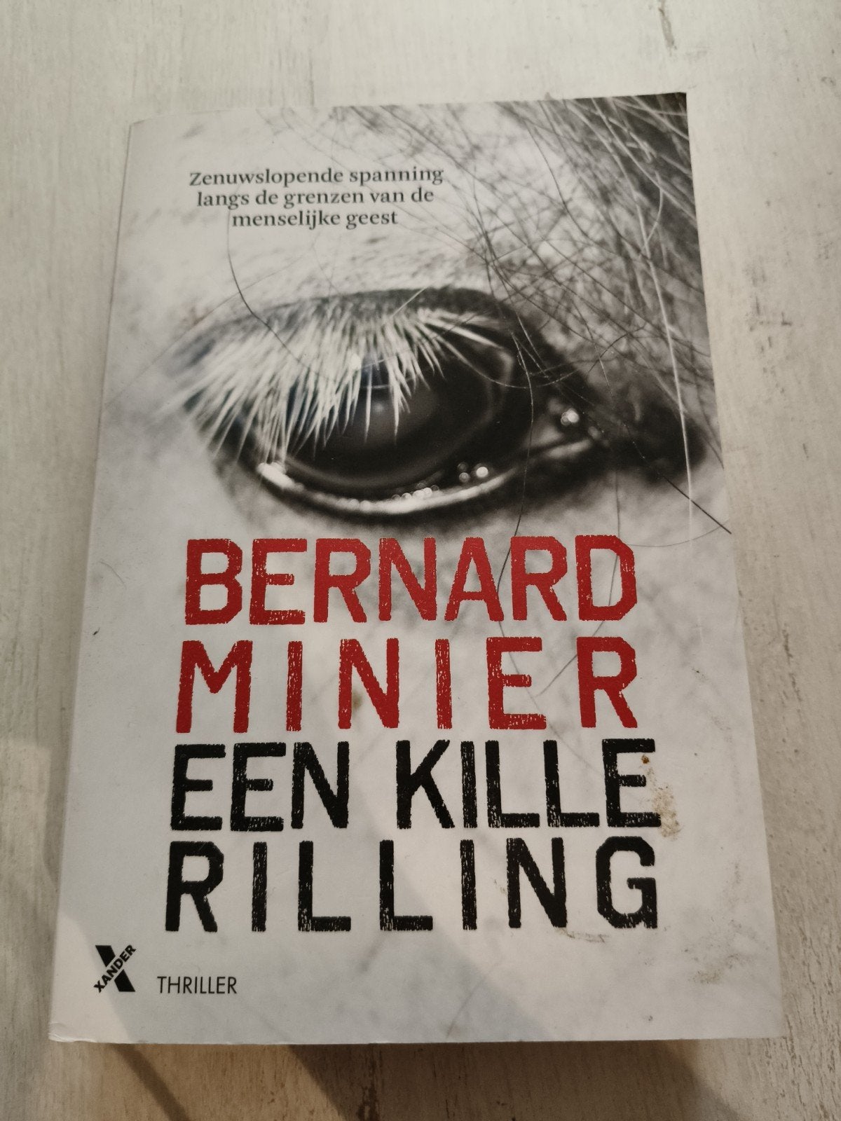 Bernard Minier - Een Kille Rilling (Thriller), Ophalen of Verzenden, Zo goed als nieuw, Bernard Minier