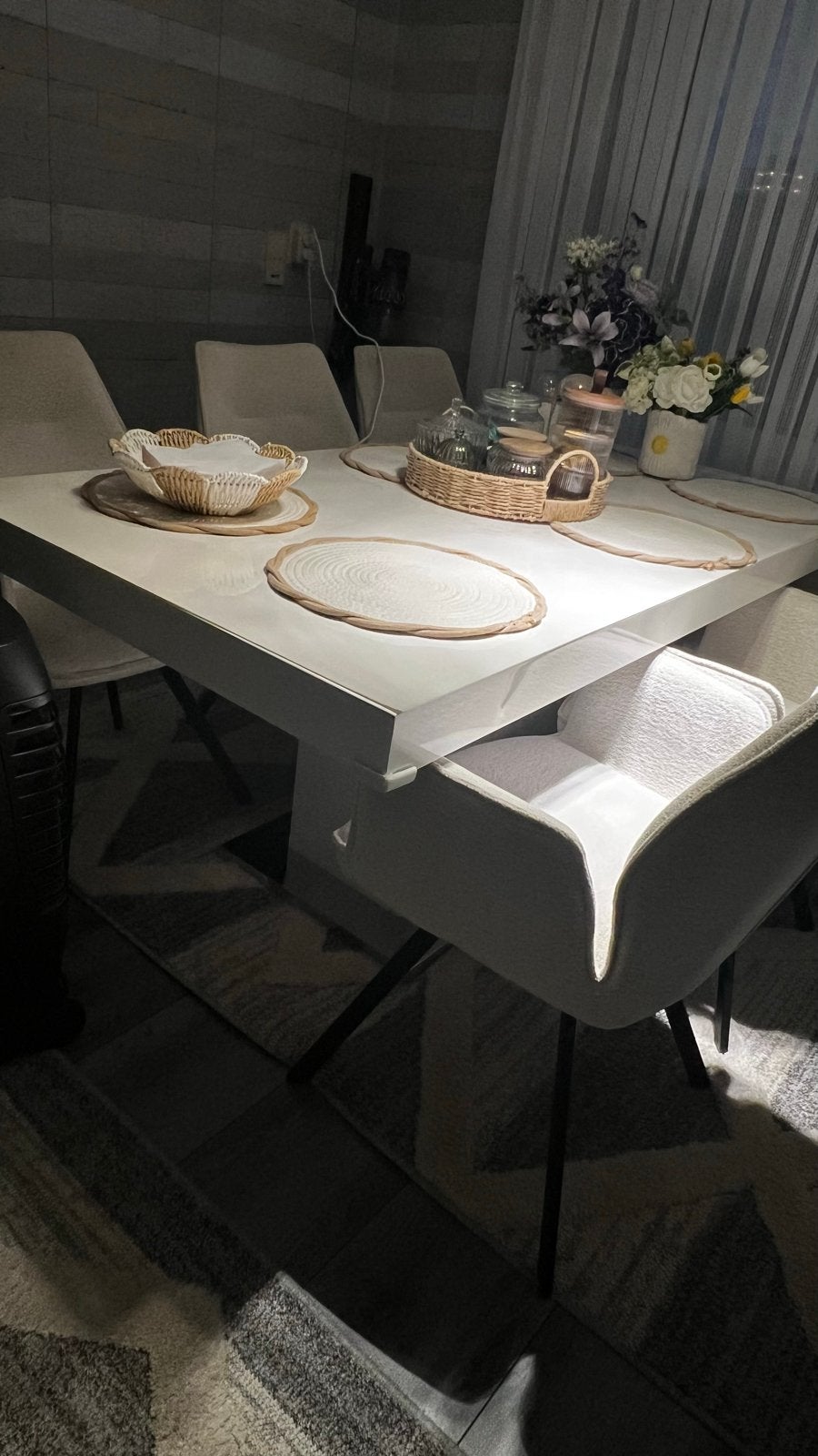 Eettafel en salontafel – goede staat, zelf ophalen, Ophalen, Overige materialen, Gebruikt, 50 tot 100 cm