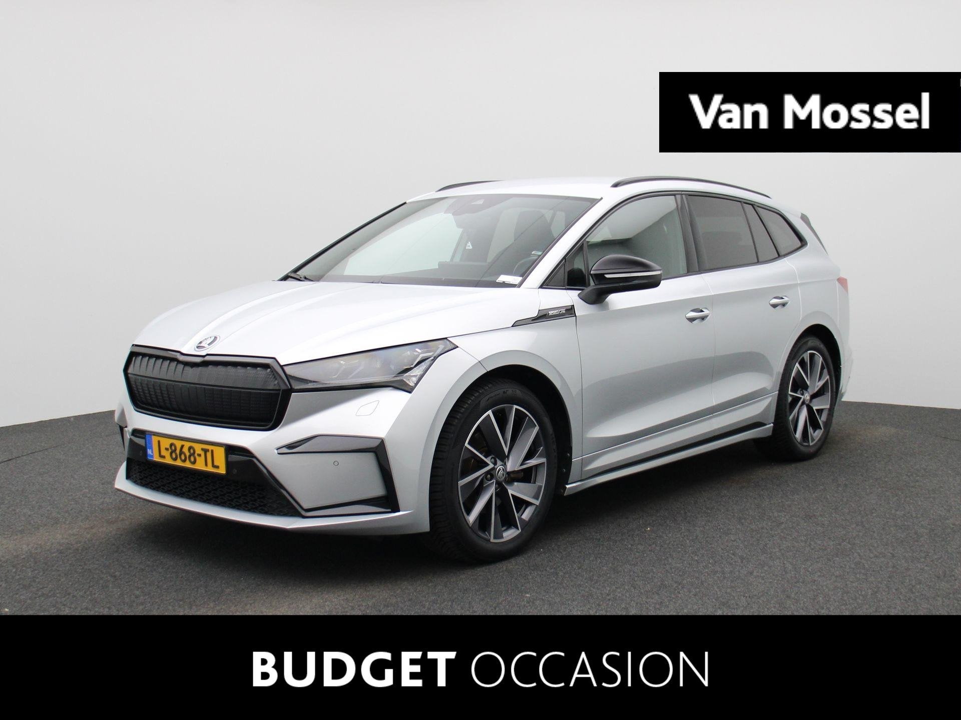 Skoda Enyaq iV 60 Sportline | 88,9% SOH | Sportline | Achter, Auto's, Automaat, 12 maanden, Achterwielaandrijving, Gebruikt
