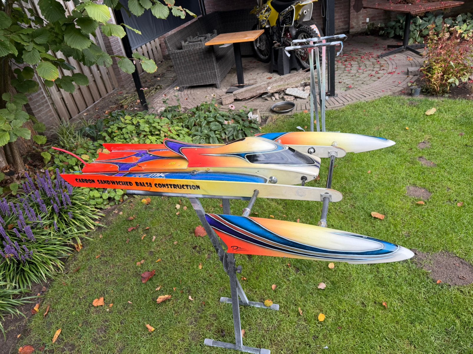 Rigger project big powerboat, Ophalen, Gebruikt