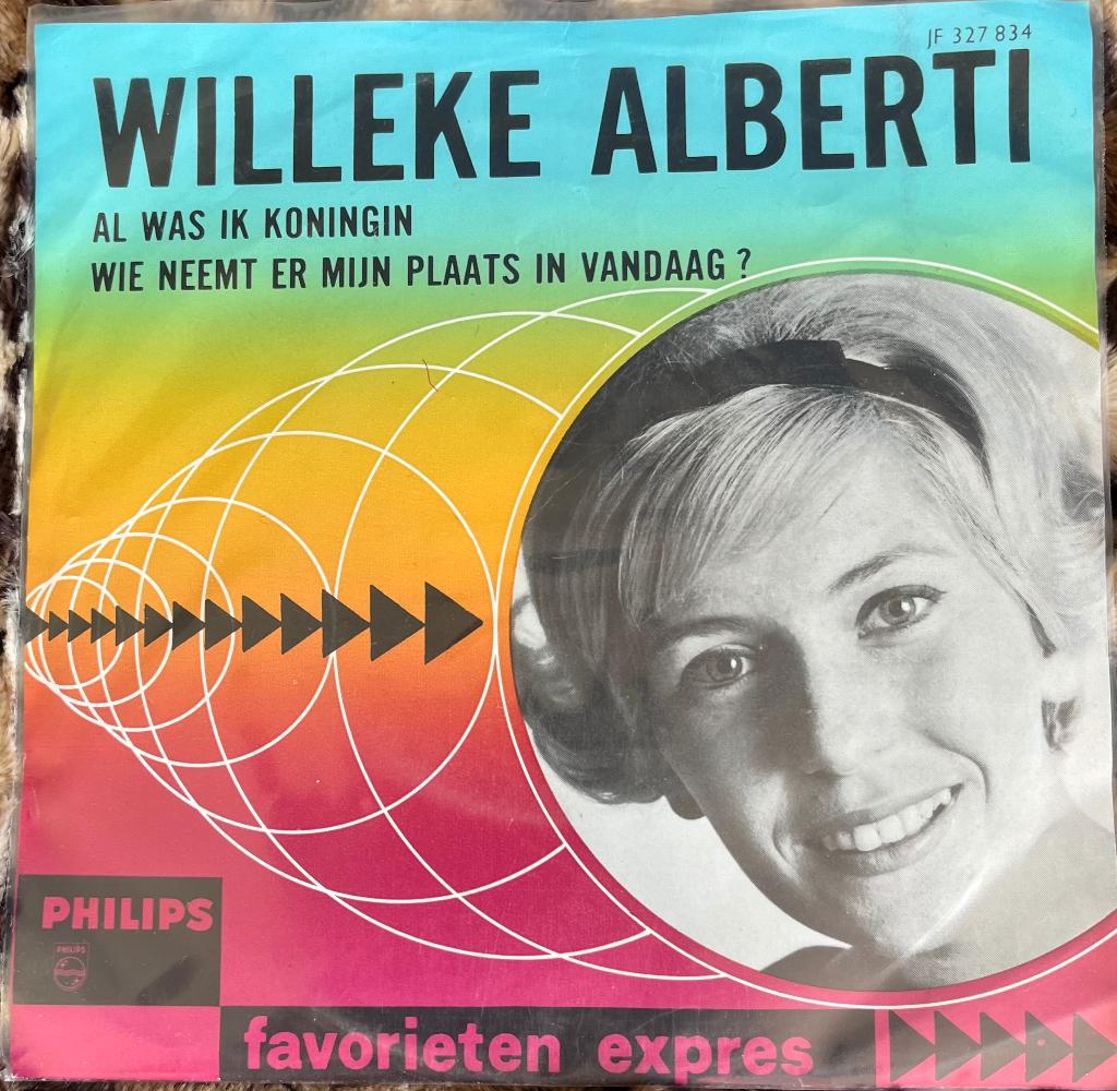 Willeke Alberti. Al was ik koningin. Favorieten Expres, Gebruikt, 7 inch, Single, Ophalen of Verzenden