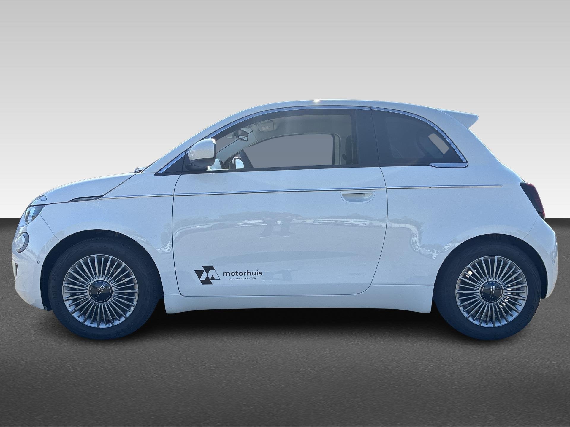 Fiat 500 42 kWh, Auto's, Gebruikt, 118 pk, 4 stoelen, Wit