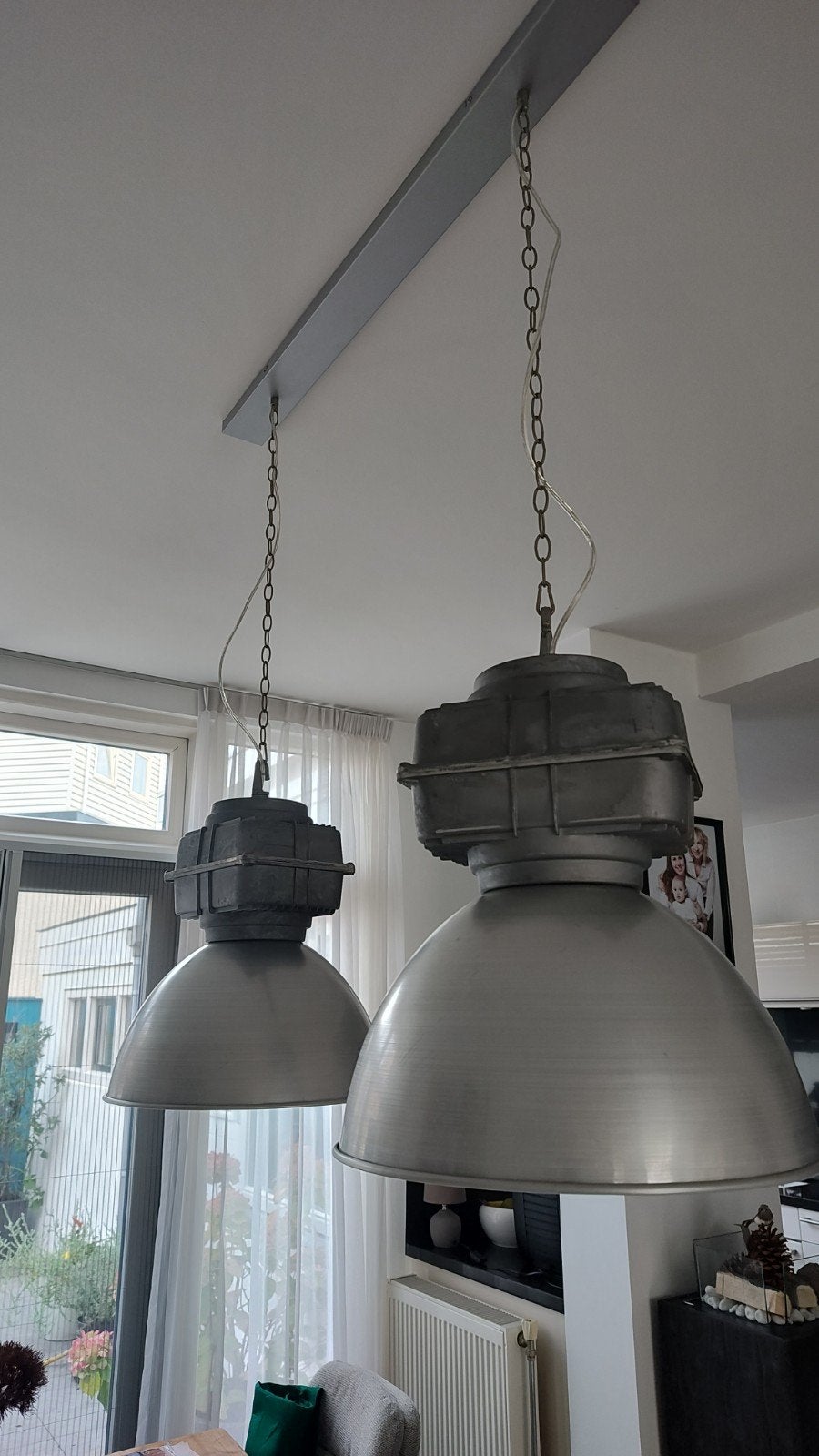Foto 3 van Industriële hanglampen - Set van 2