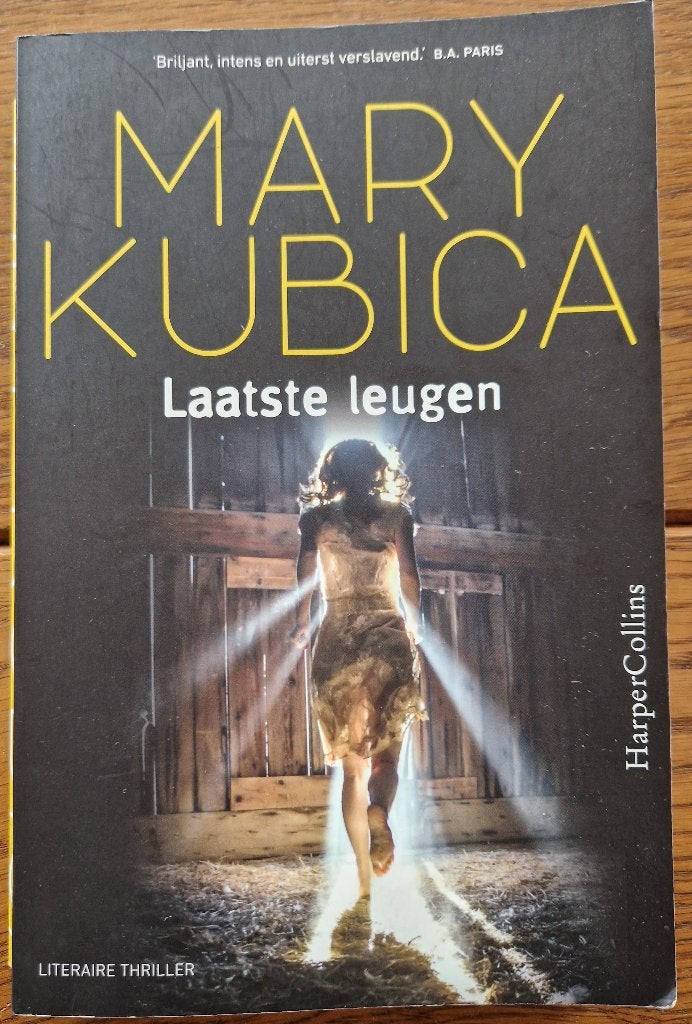 Boek: Laatste Leugen van Mary Kubica, Ophalen of Verzenden, Gelezen, Mary Kubica
